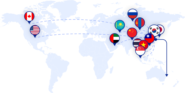 전 세계 환자와 병원을 연결합니다.