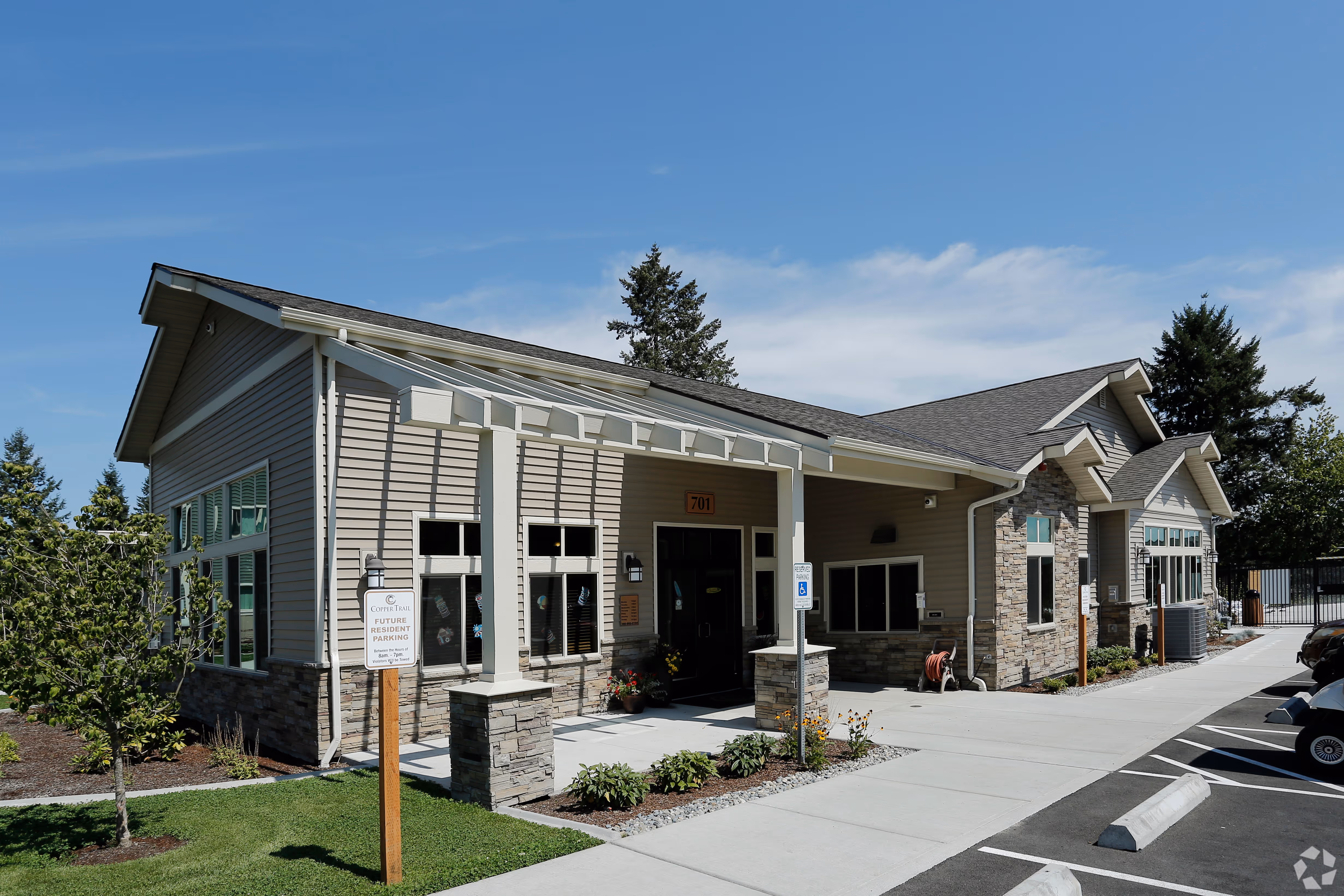 Exterior of office