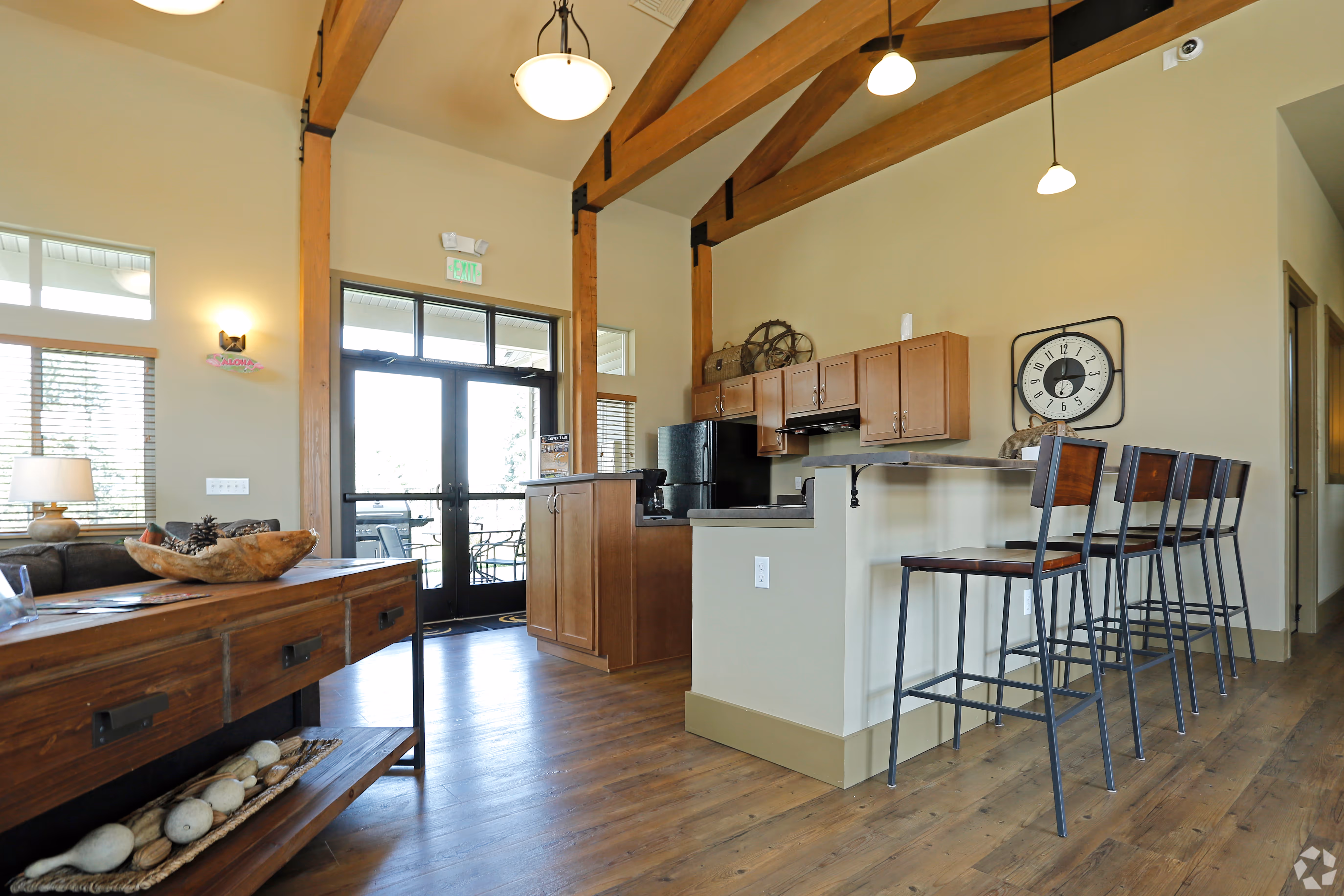 Clubhouse kitchen