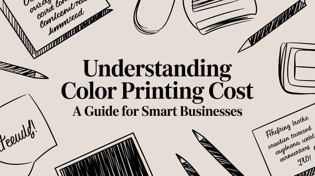 Understanding Color Printing Cost A Guide for Smart Businesses