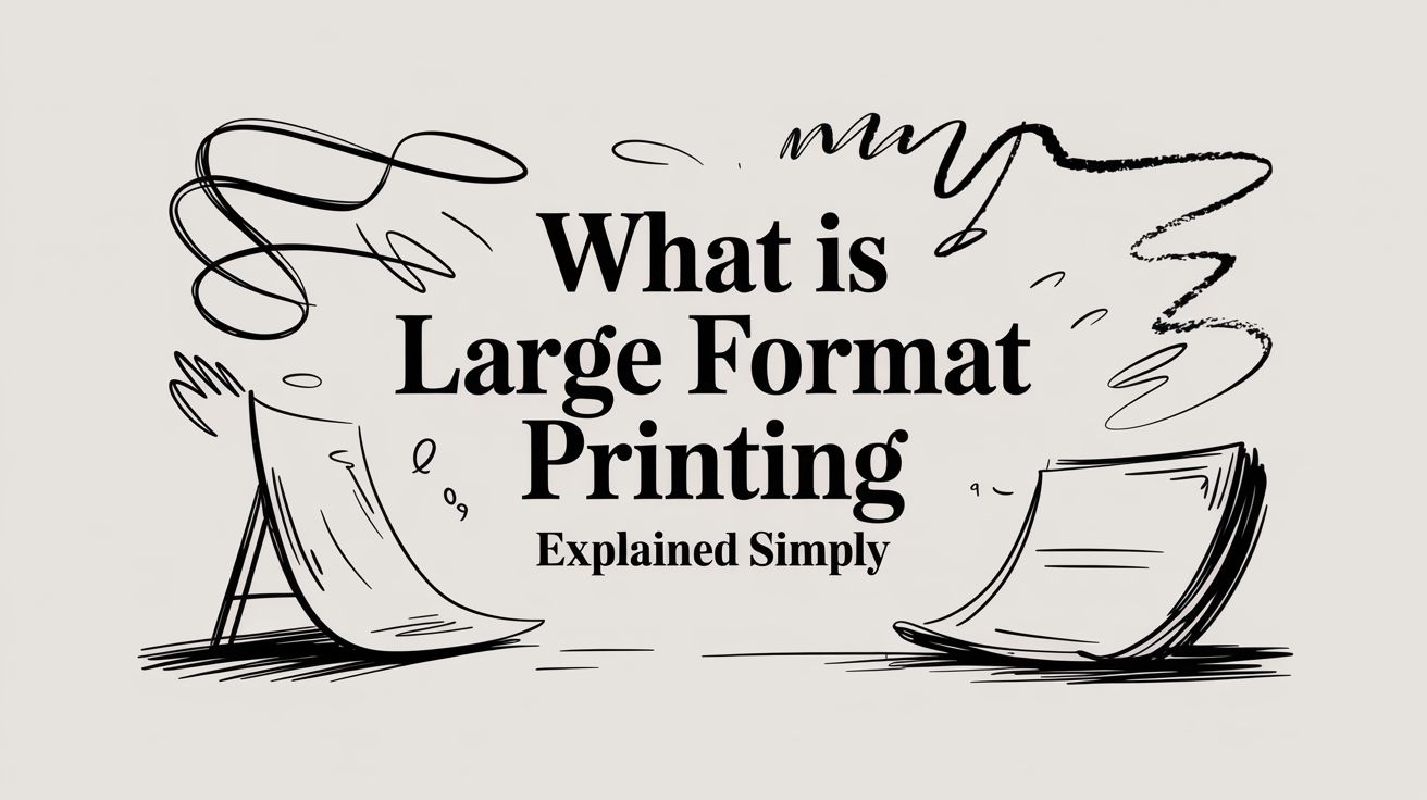 What Is Large Format Printing Explained Simply