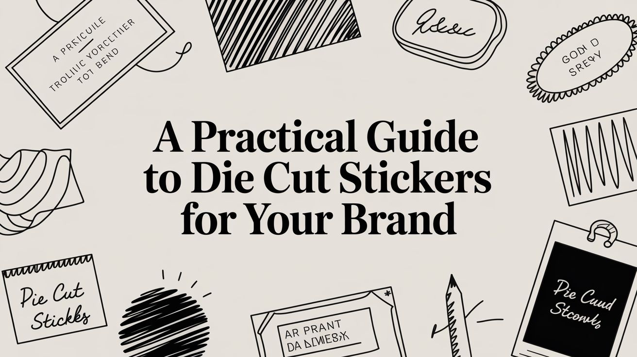 A Practical Guide to Die Cut Stickers for Your Brand