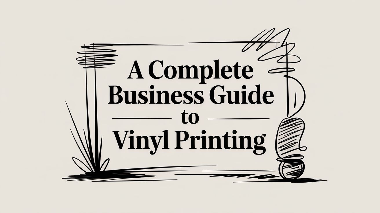 A Complete Business Guide to Vinyl Printing