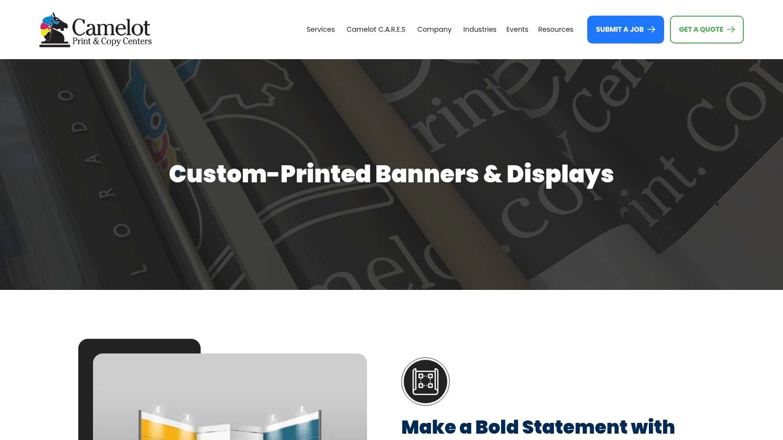 Professional Banner Display Services | Trade Show Systems & Full Color Banners