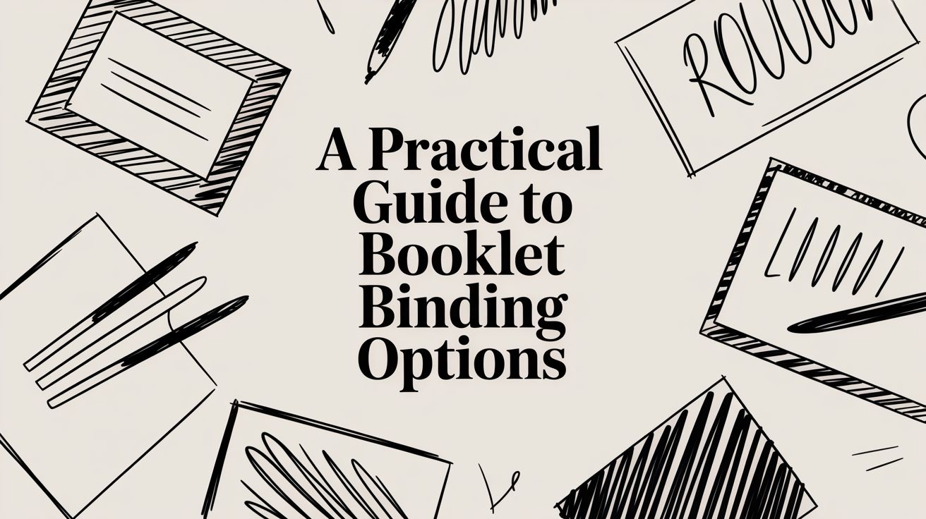 A Practical Guide to Booklet Binding Options