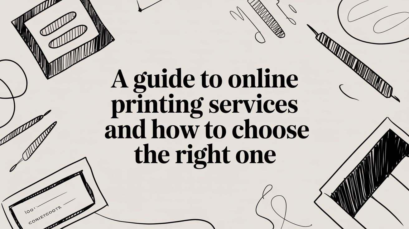 A Guide to Online Printing Services and How to Choose the Right One
