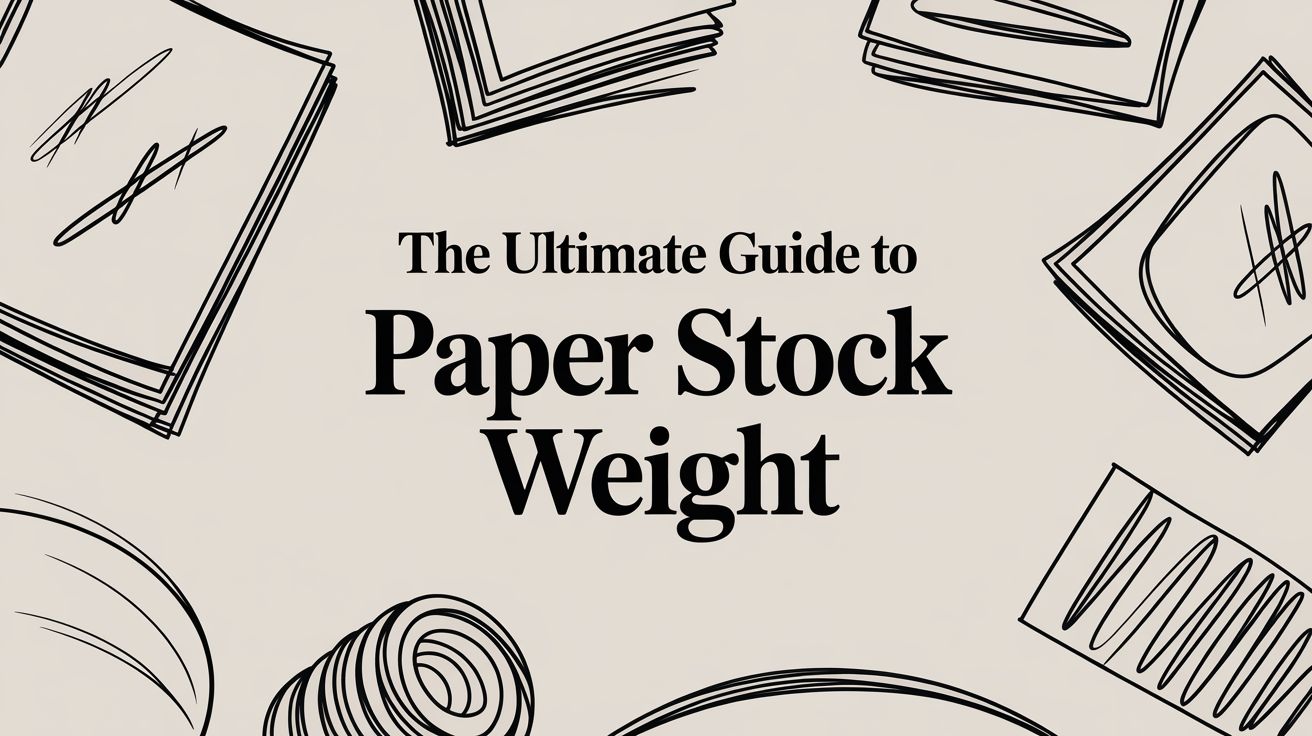 The Ultimate Guide to Paper Stock Weight