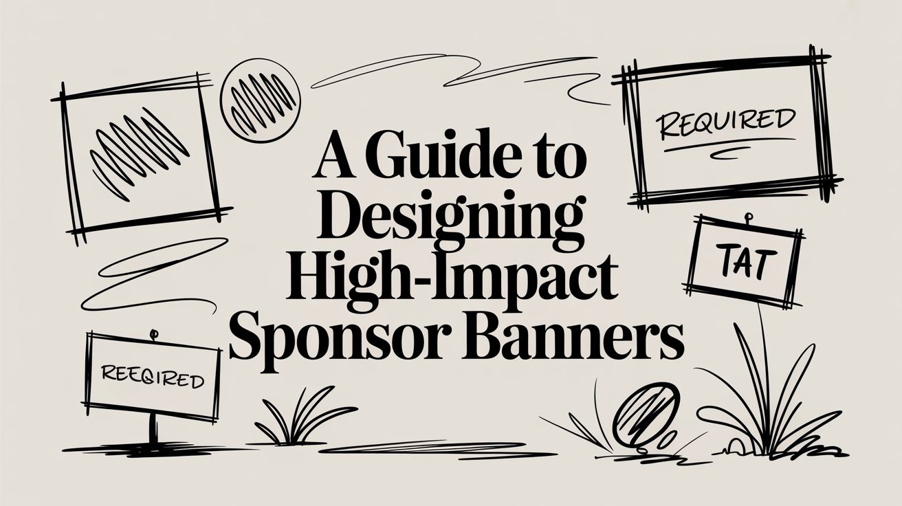 A Guide to Designing High-Impact Sponsor Banners