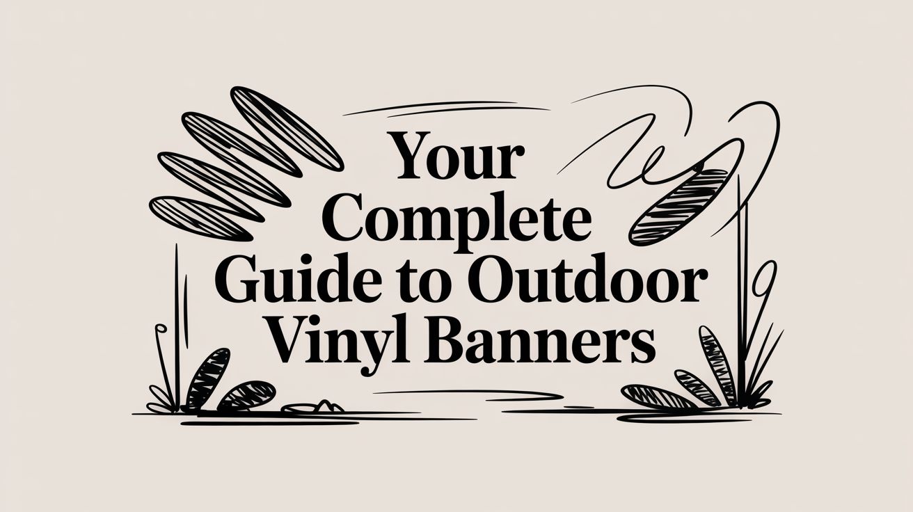 Your Complete Guide to Outdoor Vinyl Banners