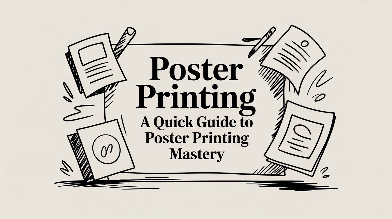 Poster Printing: A Quick Guide to poster printing mastery
