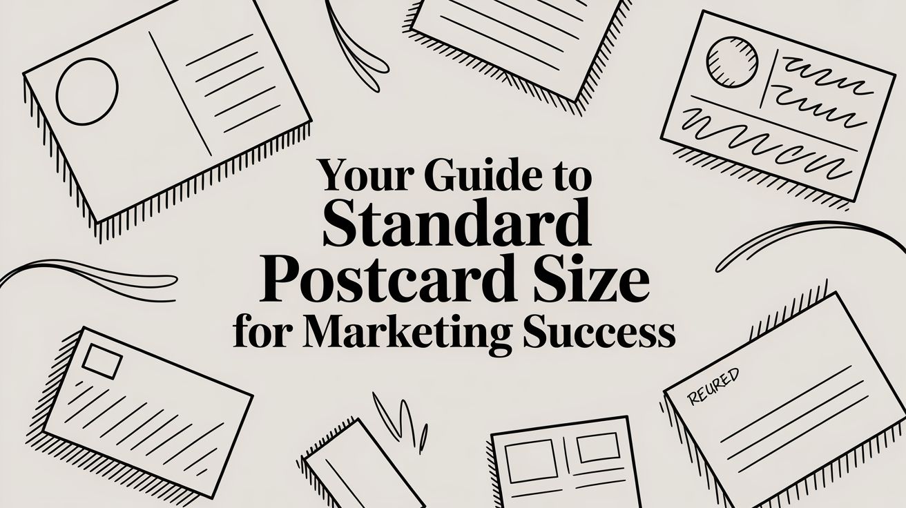 Your Guide to Standard Postcard Size for Marketing Success