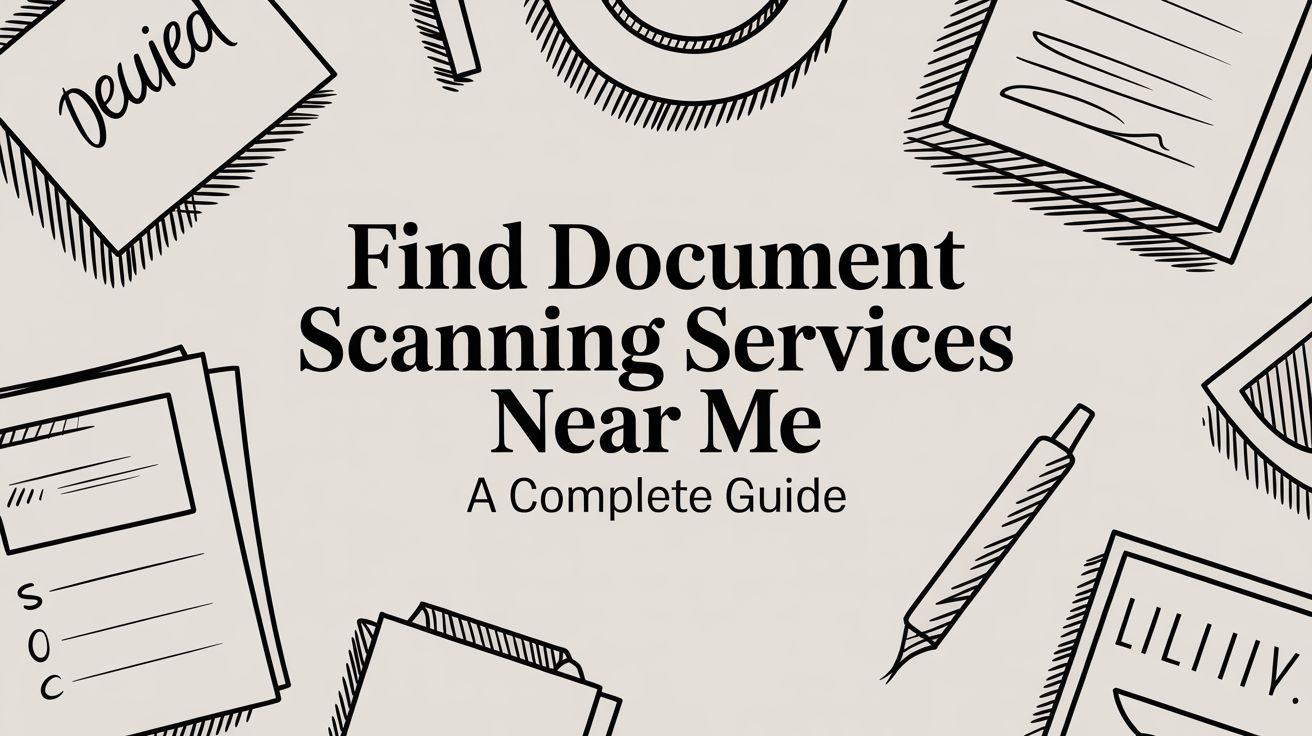 Find Document Scanning Services Near Me A Complete Guide