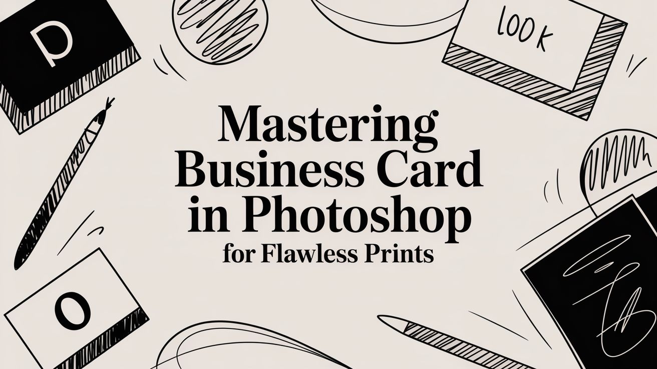 Mastering Business Card Size in Photoshop for Flawless Prints
