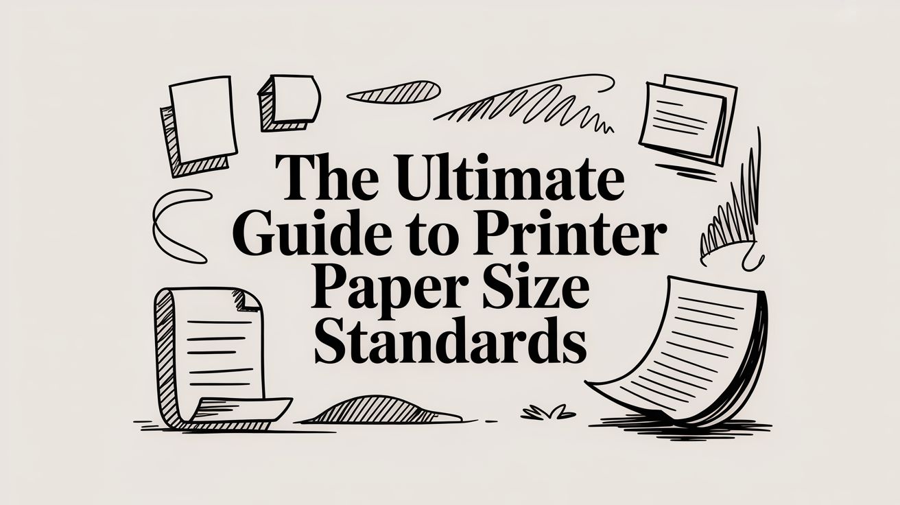 The Ultimate Guide to Printer Paper Size Standards