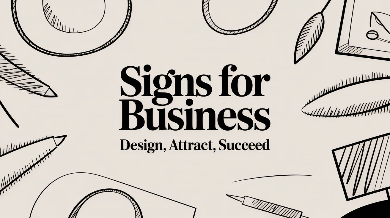 Signs for Business: Design, Attract, Succeed