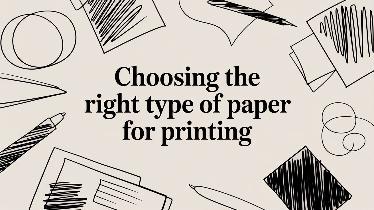 Choosing The Right Type of Paper for Printing