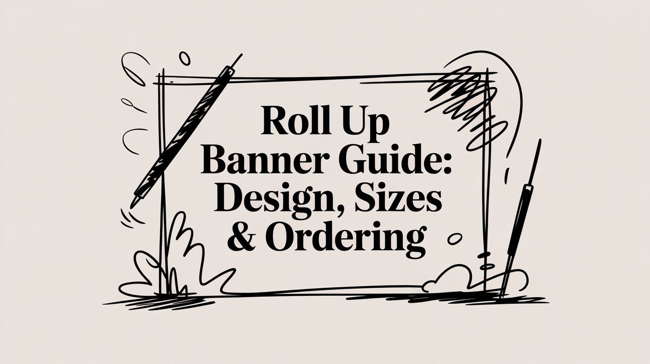 Roll Up Banner Guide: Design, Sizes & Ordering