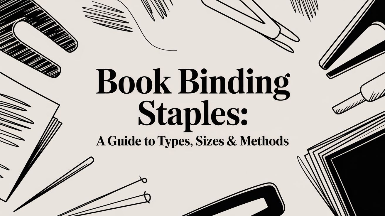 Book Binding Staples: A Guide to Types, Sizes & Methods