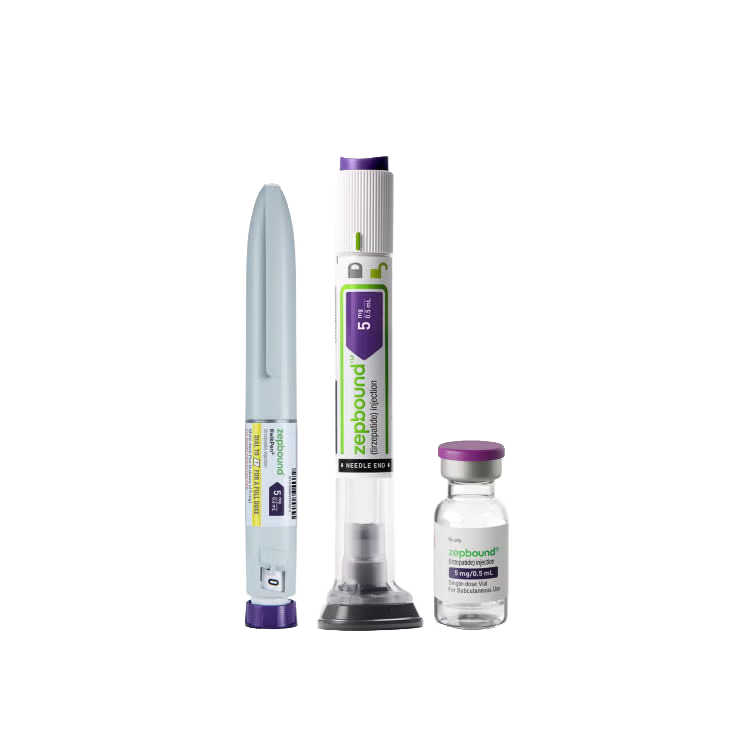 Zepbound (tirzepatide) injection pens and vial