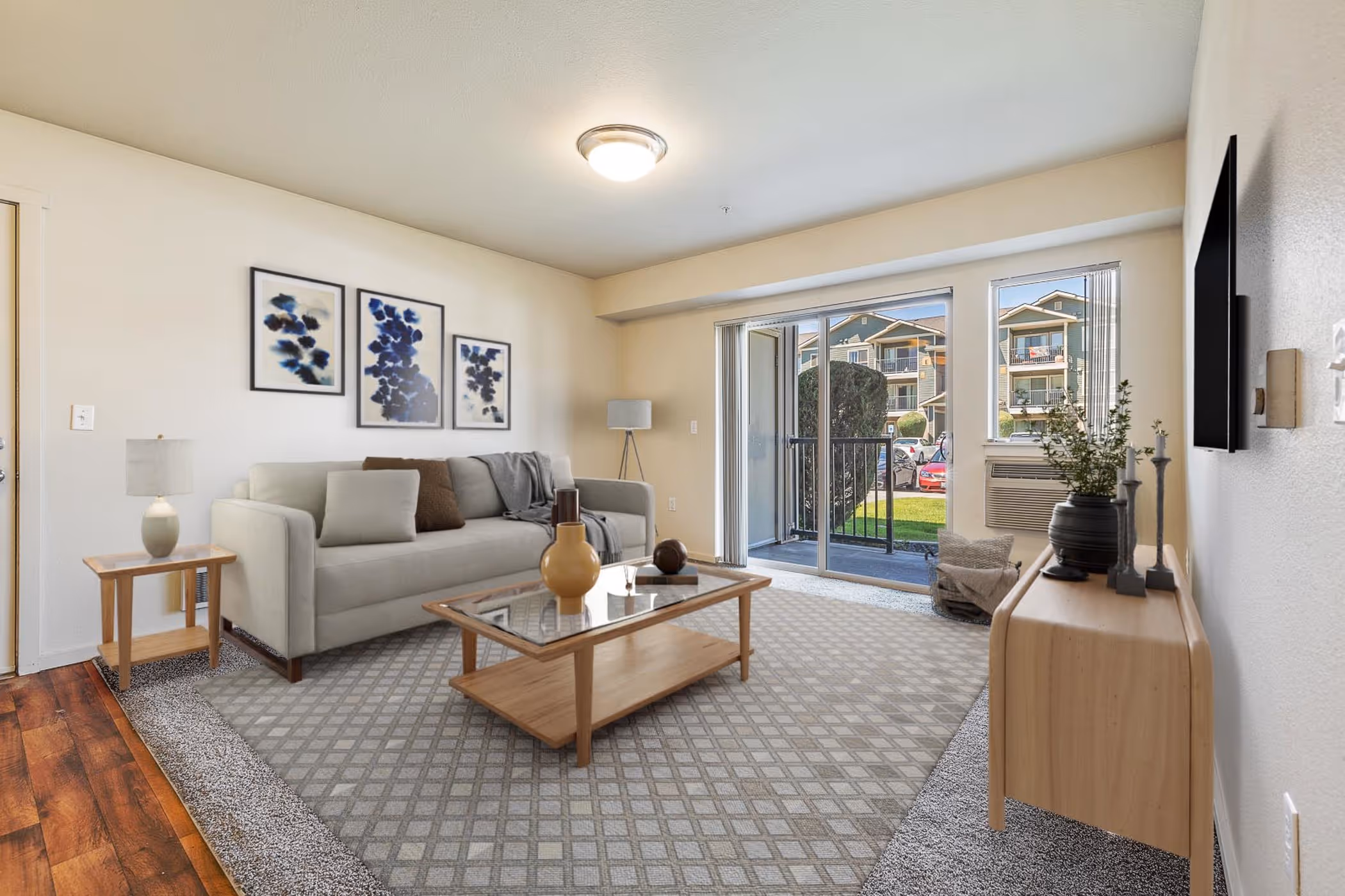 Furnished living room