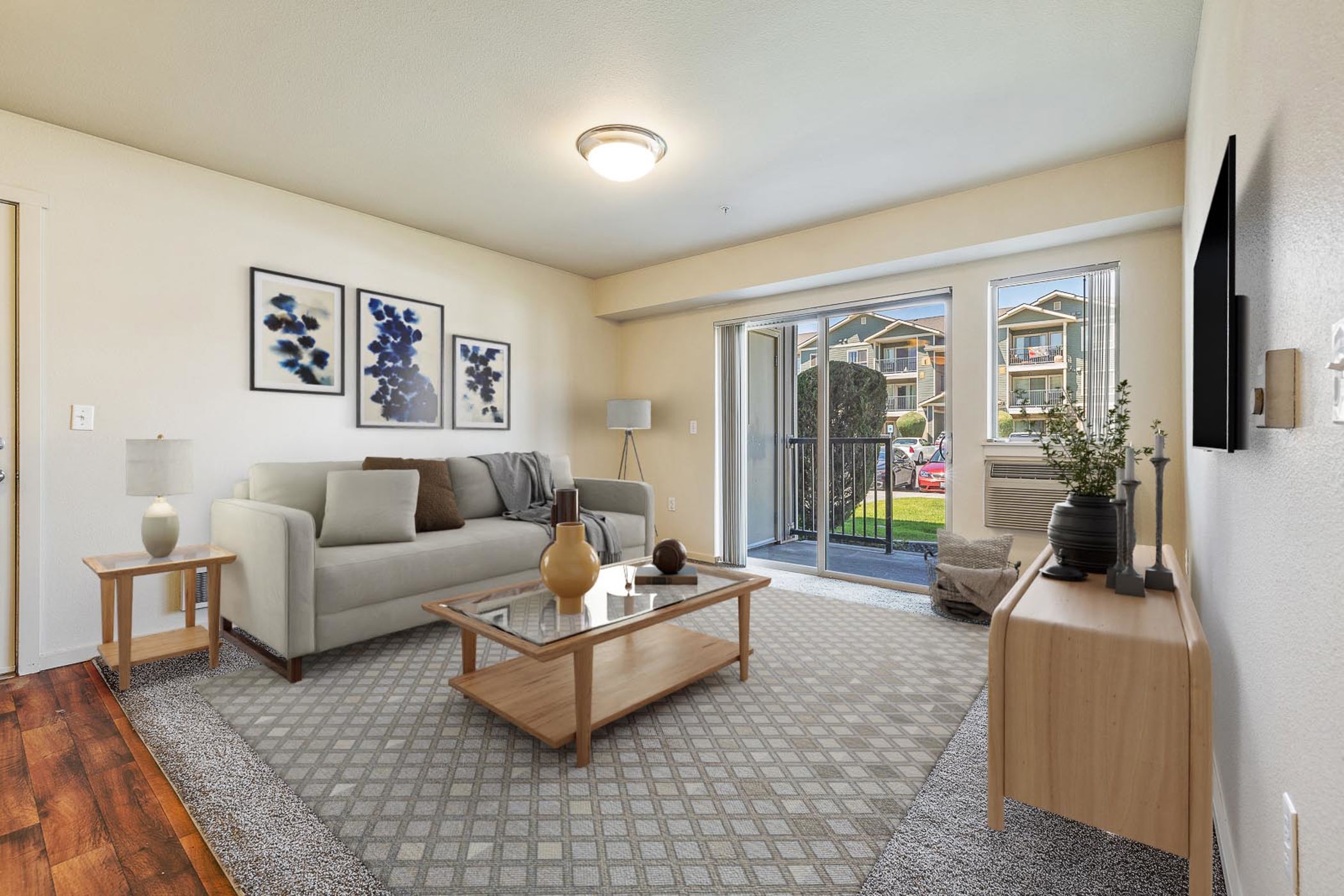 Furnished living room