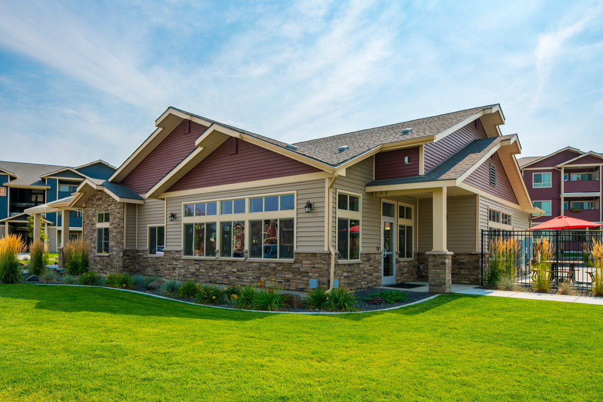 exterior leasing office 