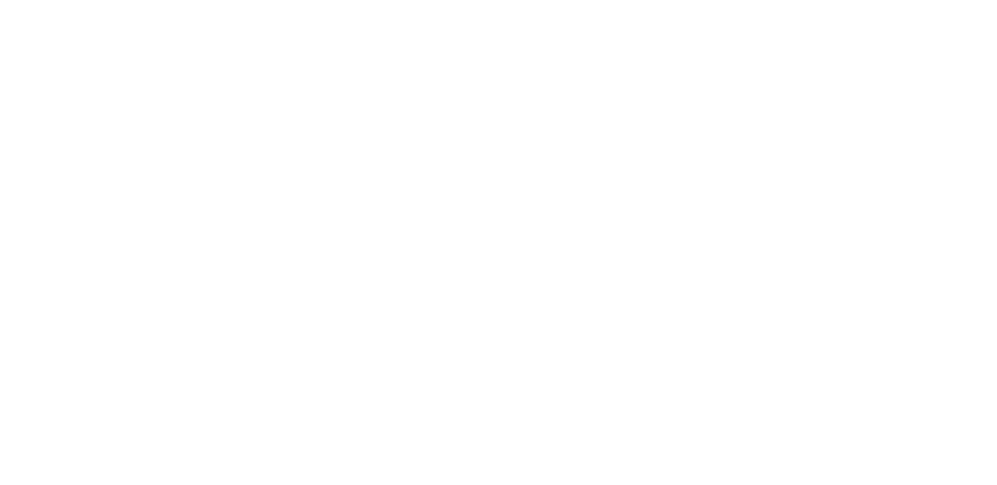 Black oval shape with horizontal white stripes on a white background.