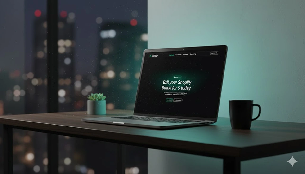 Webflow website design project – Exitflow by Muzamil Awan