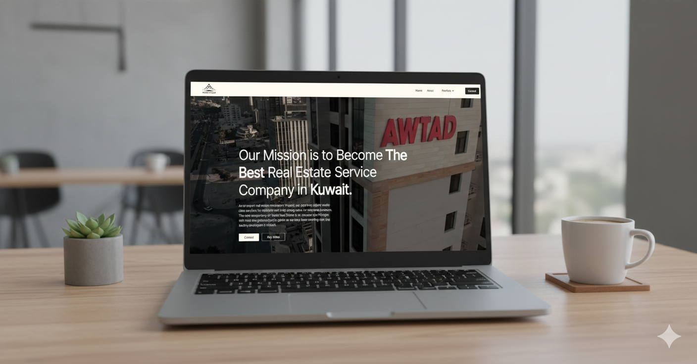 Webflow website design project – awtad by Muzamil Awan