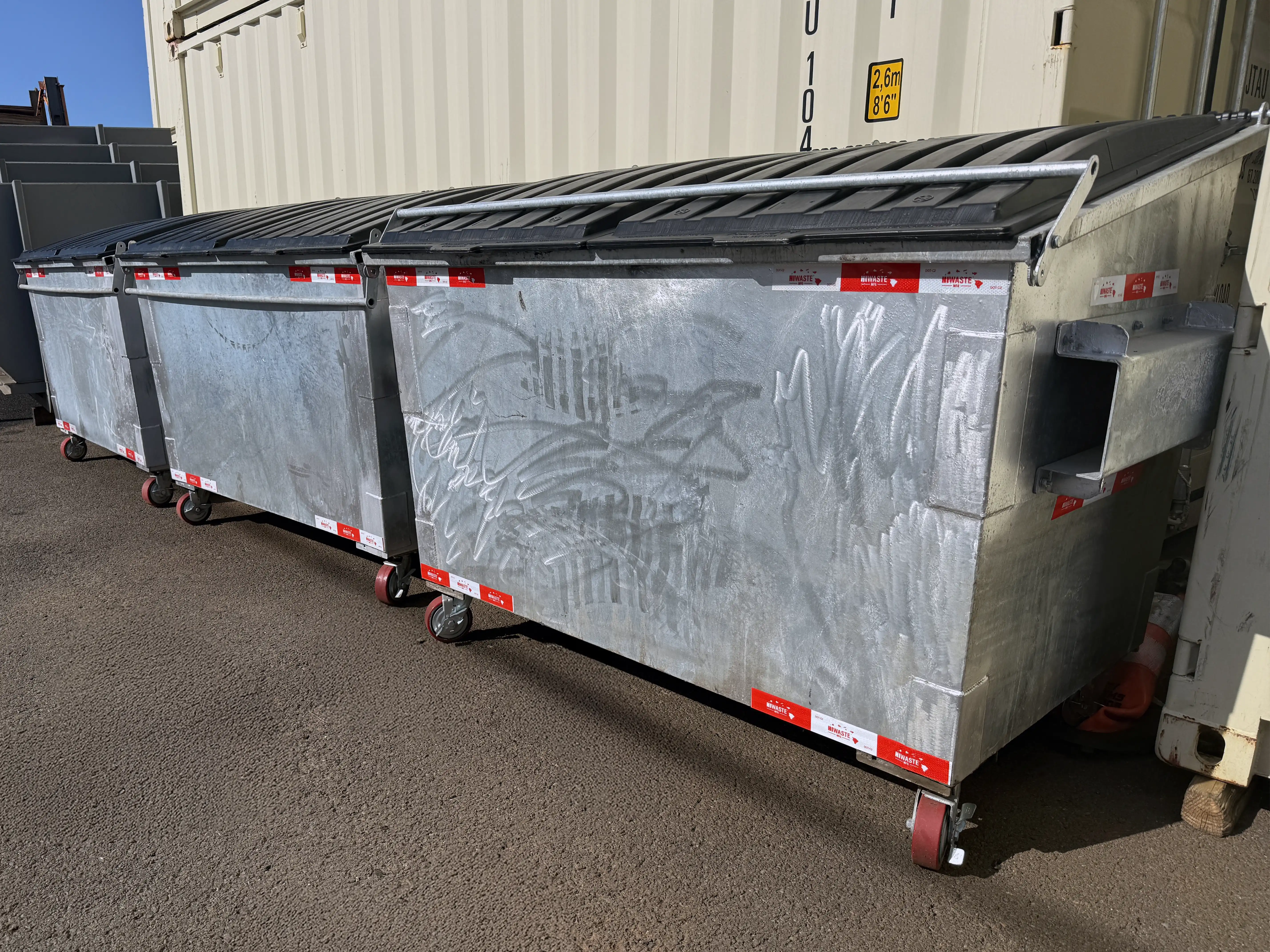 3-Yard Front Load Dumpster For Sale In Hawaii