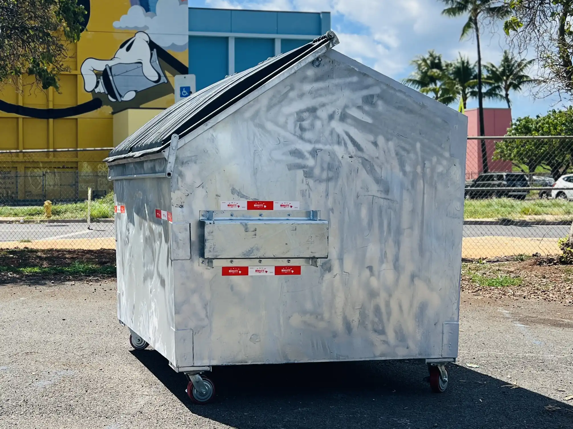 6-Yard Front Load Dumpster For Sale In Hawaii