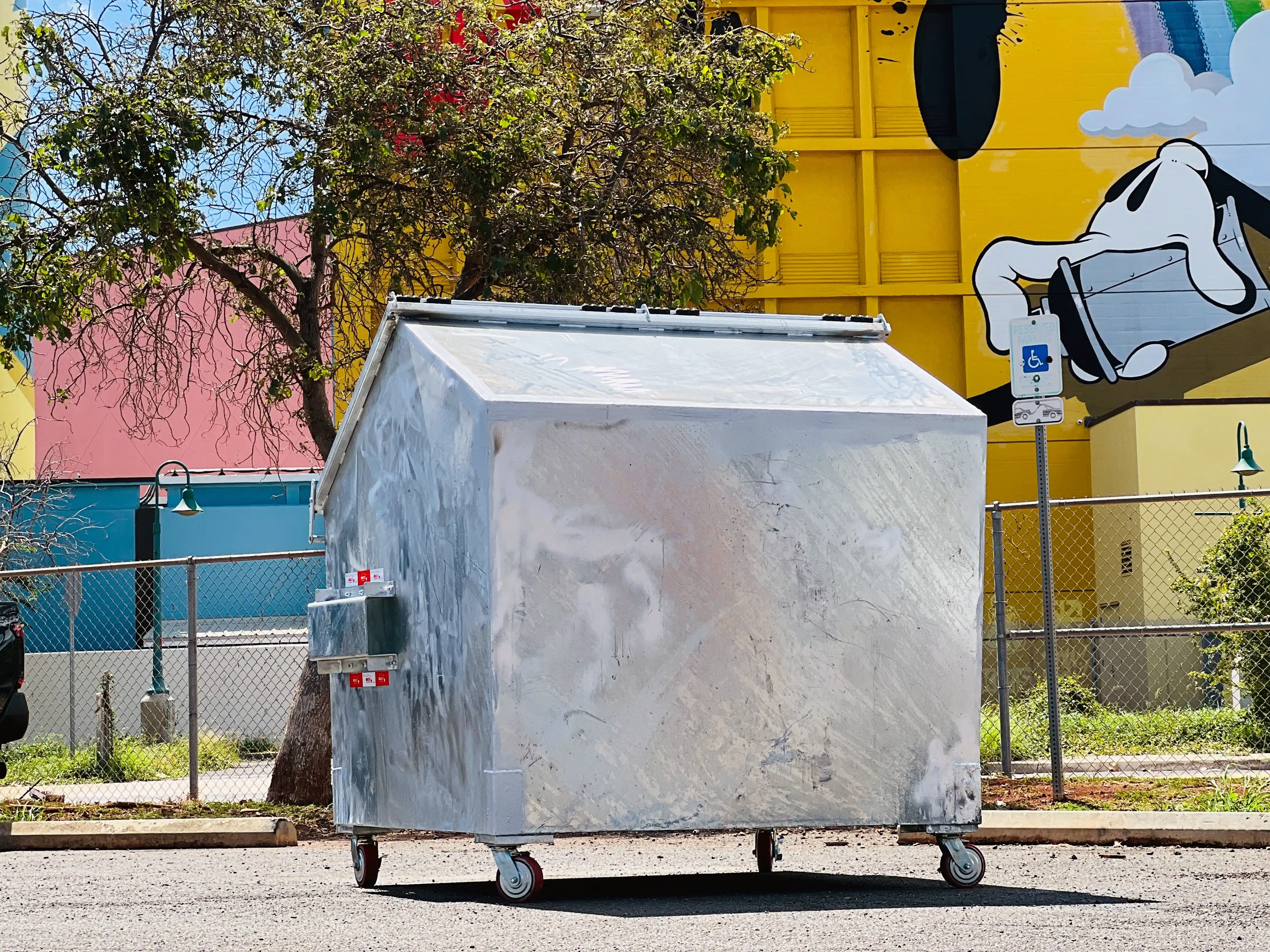 6-Yard Front Load Dumpster For Sale In Hawaii