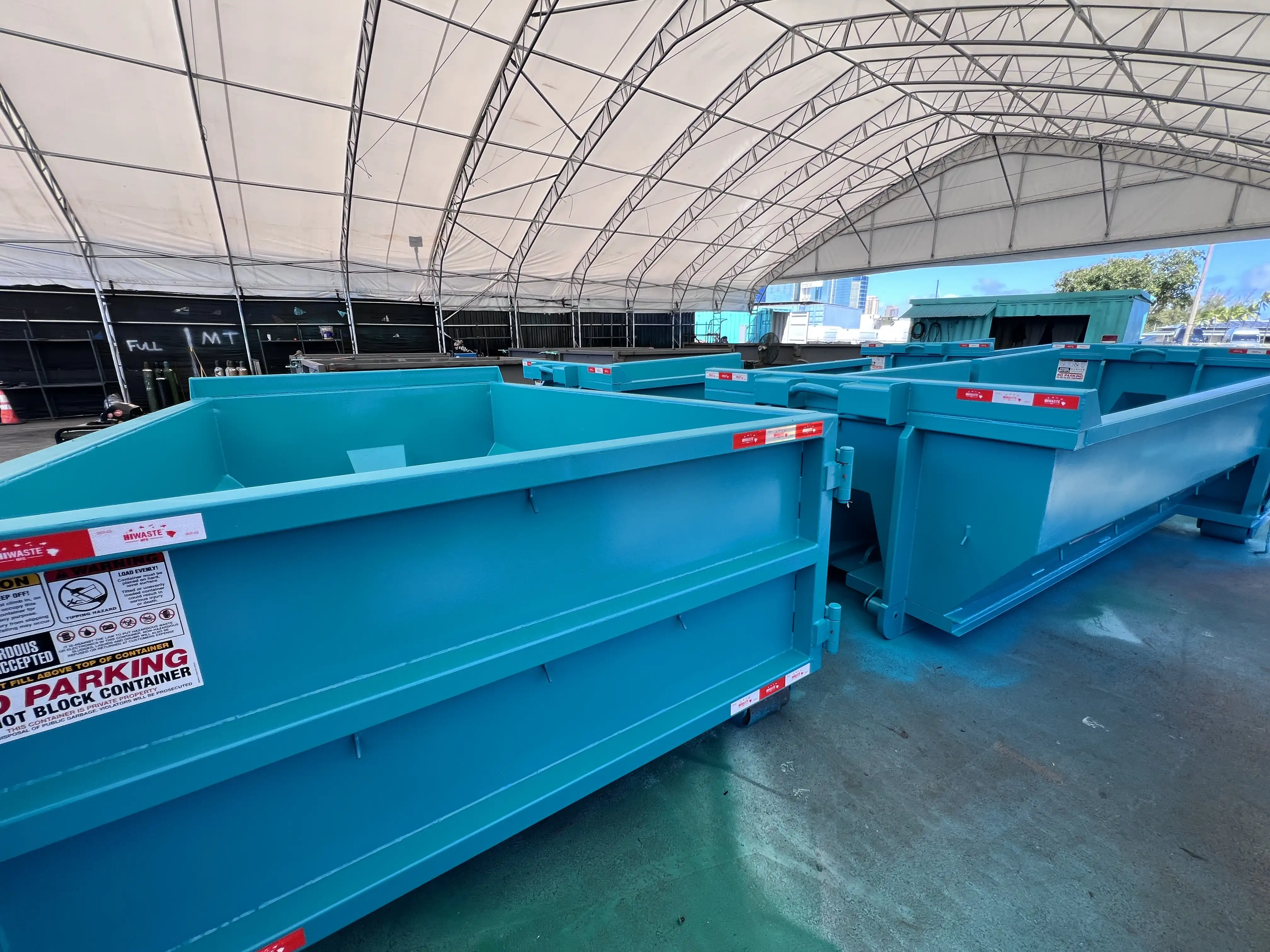 10 Yard Roll-Off / Hooklift Dumpster For Sale In Hawaii