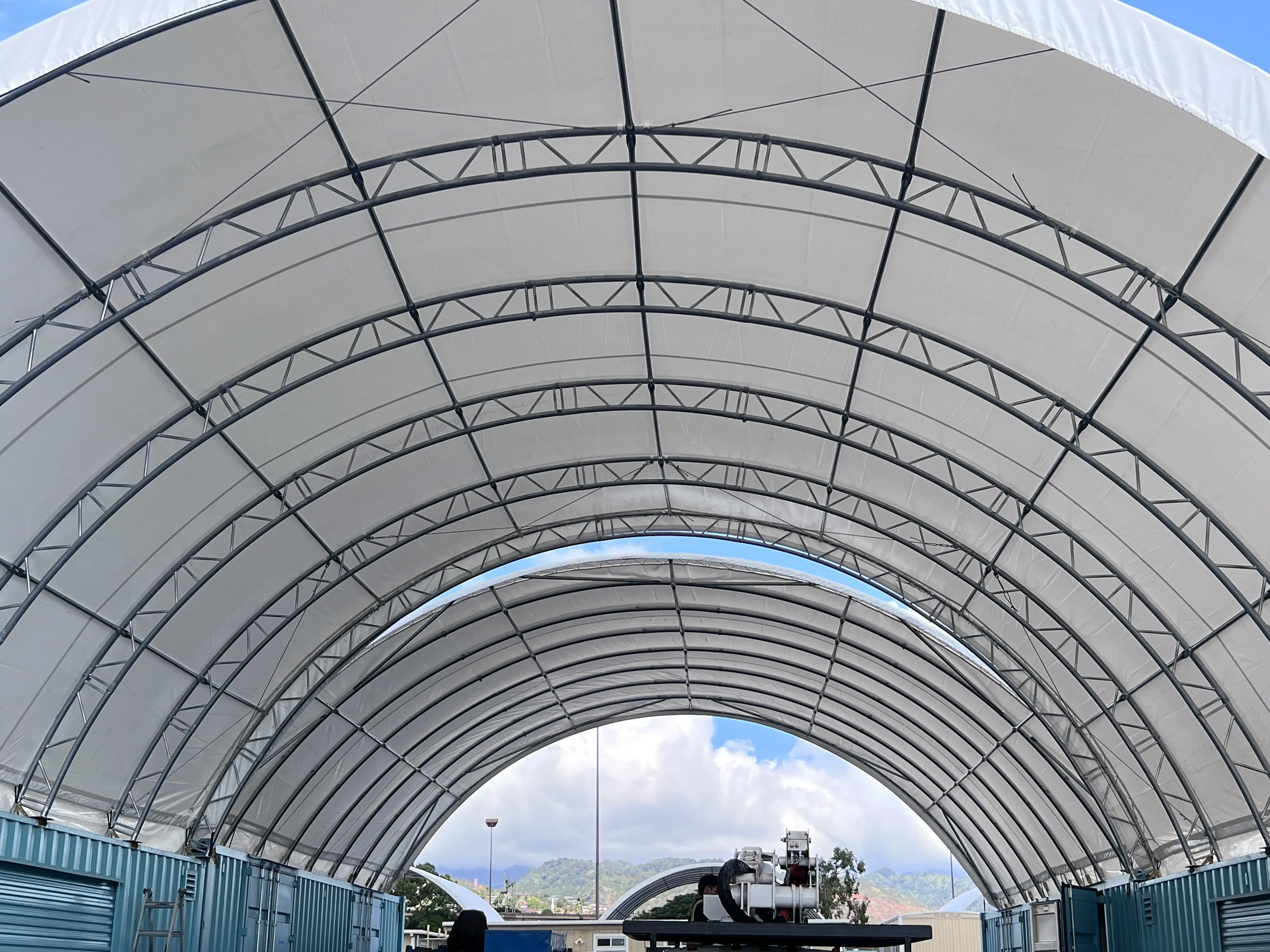 40'x40'x15'x Container Tent For Sale In Hawaii