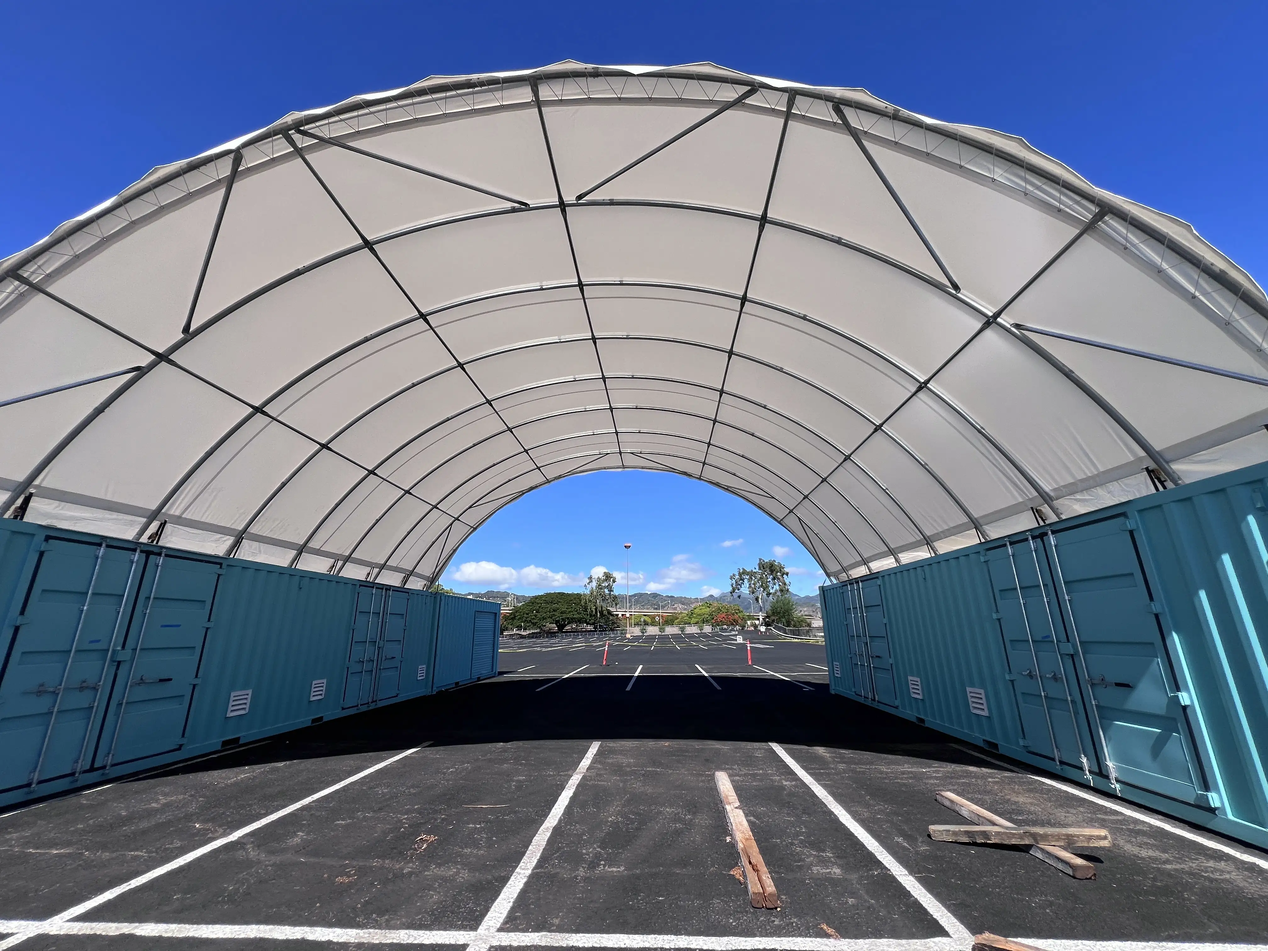 40'x40'x13' Container Tent For Sale In Hawaii