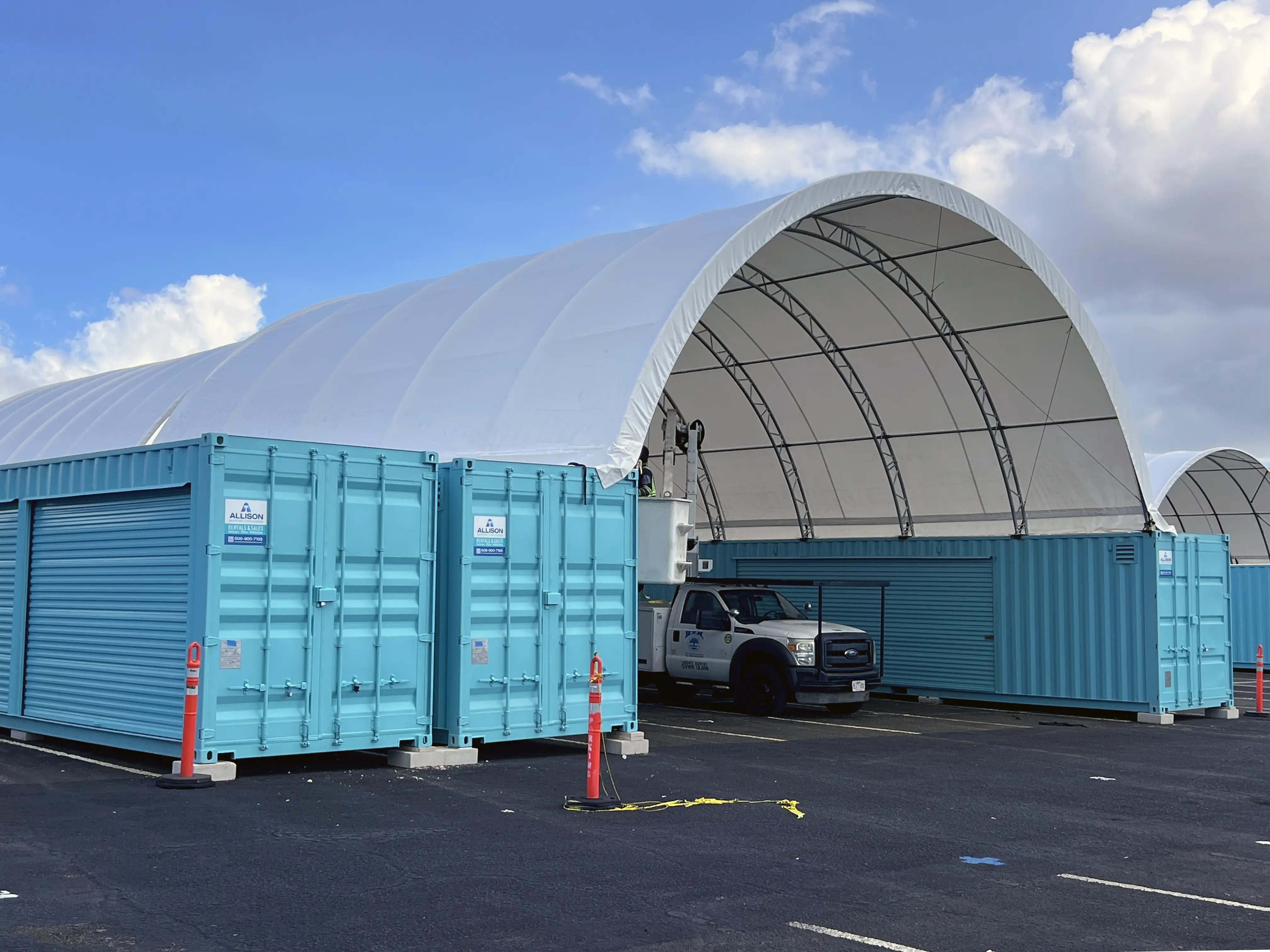 40'x40'x15'x Container Tent For Sale In Hawaii