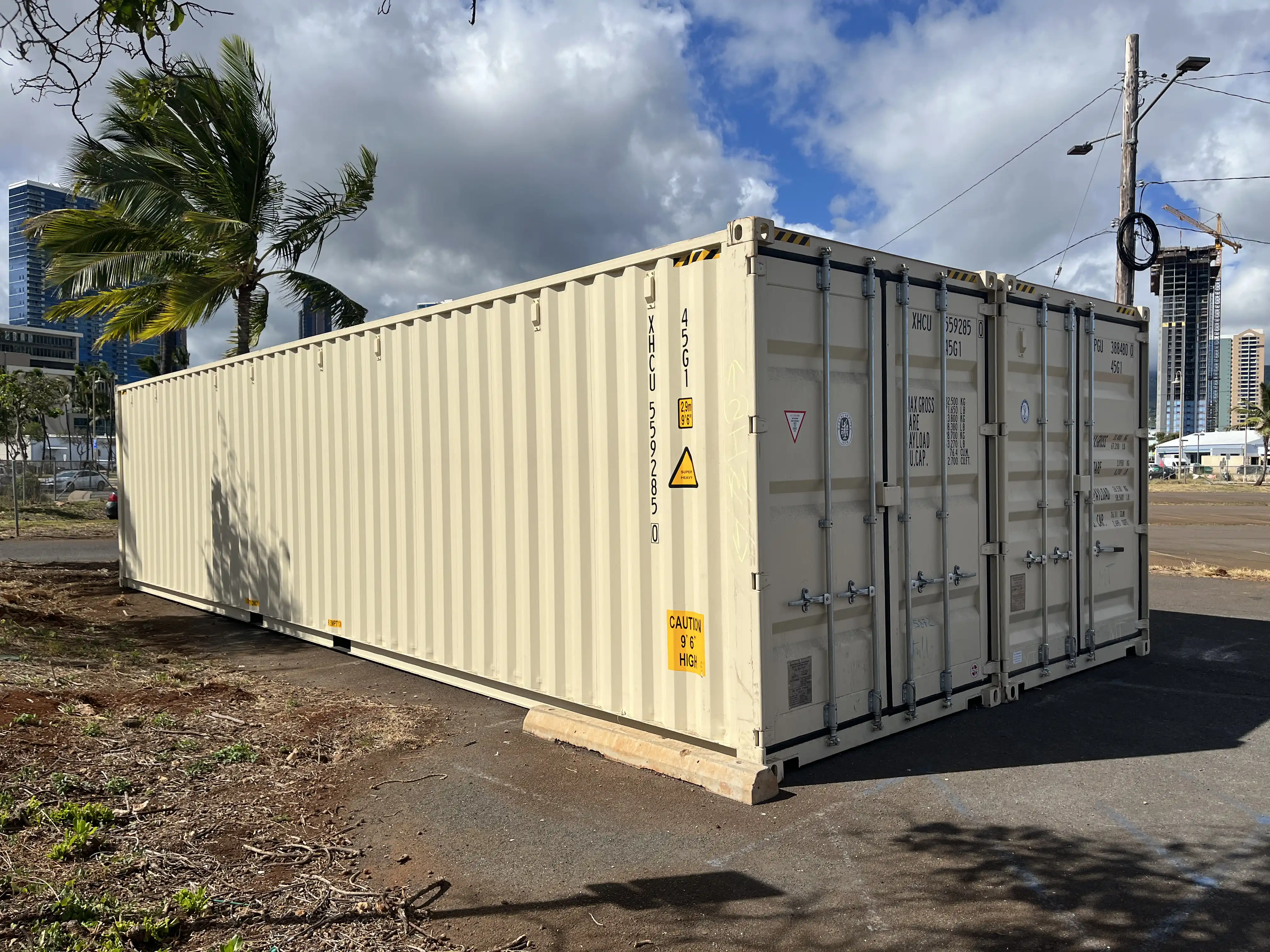 40'HC Container For Sale In Hawaii