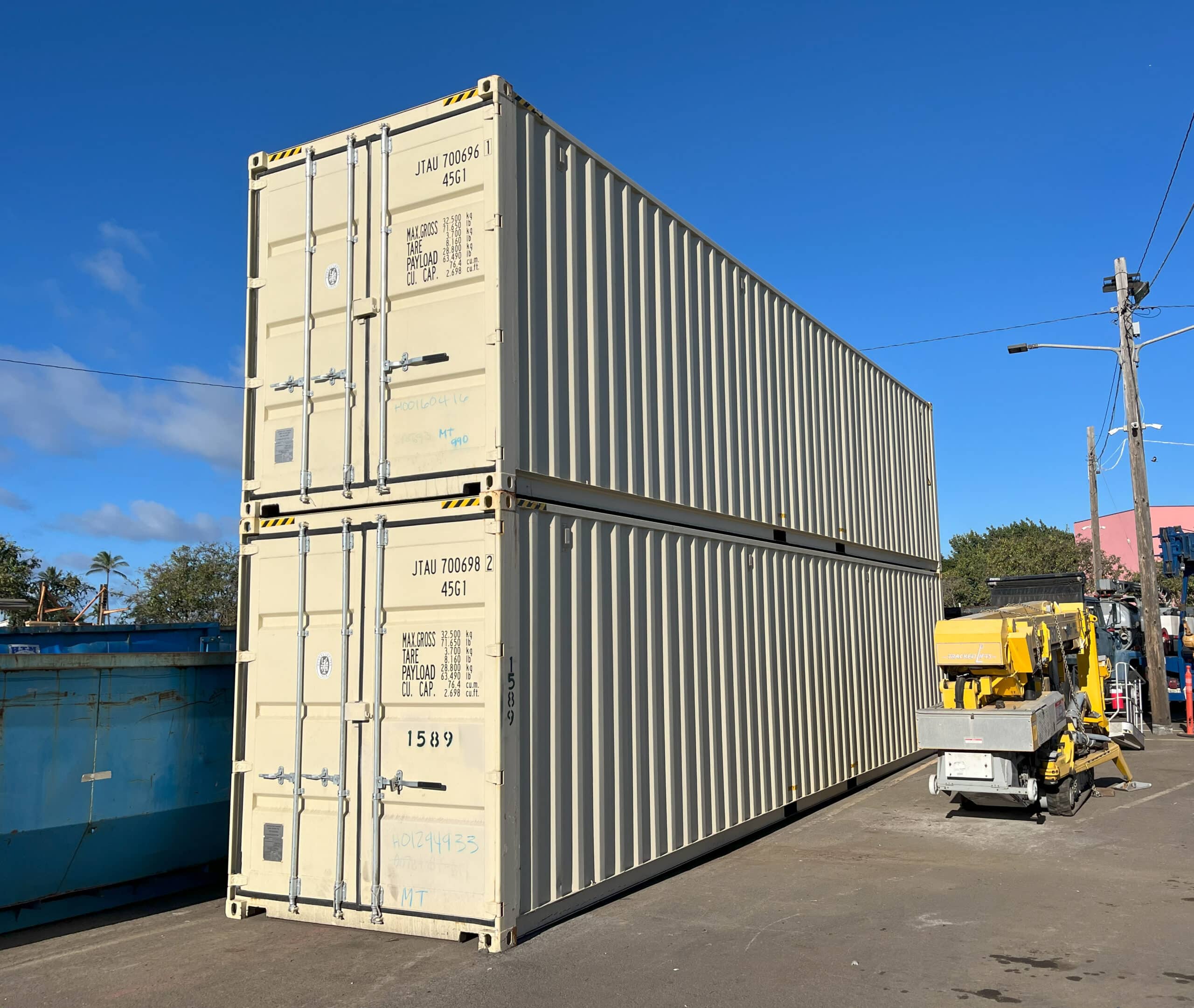 40'HC Container For Sale In Hawaii