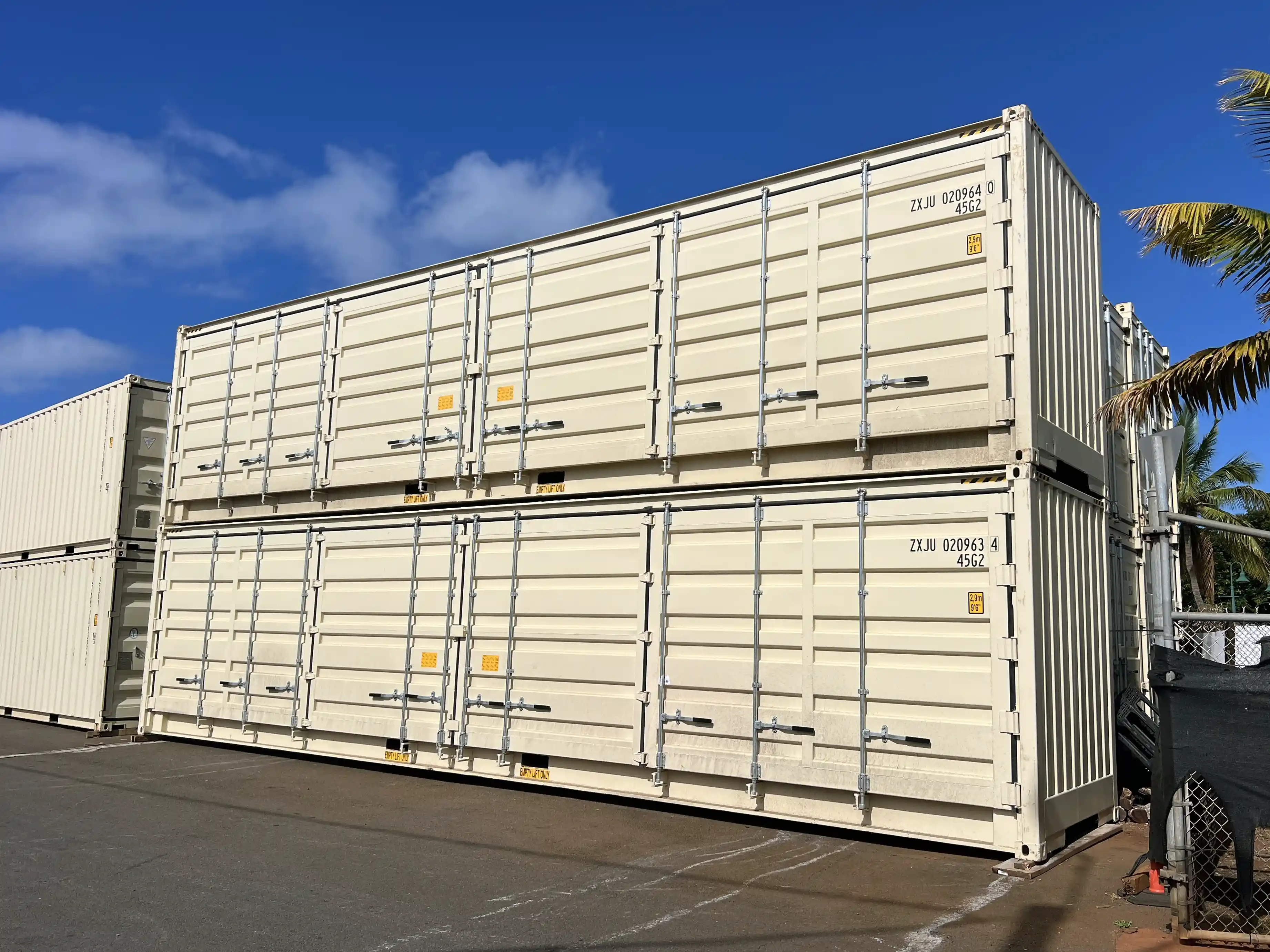 40'HC Container Full Side Opening For Sale In Hawaii