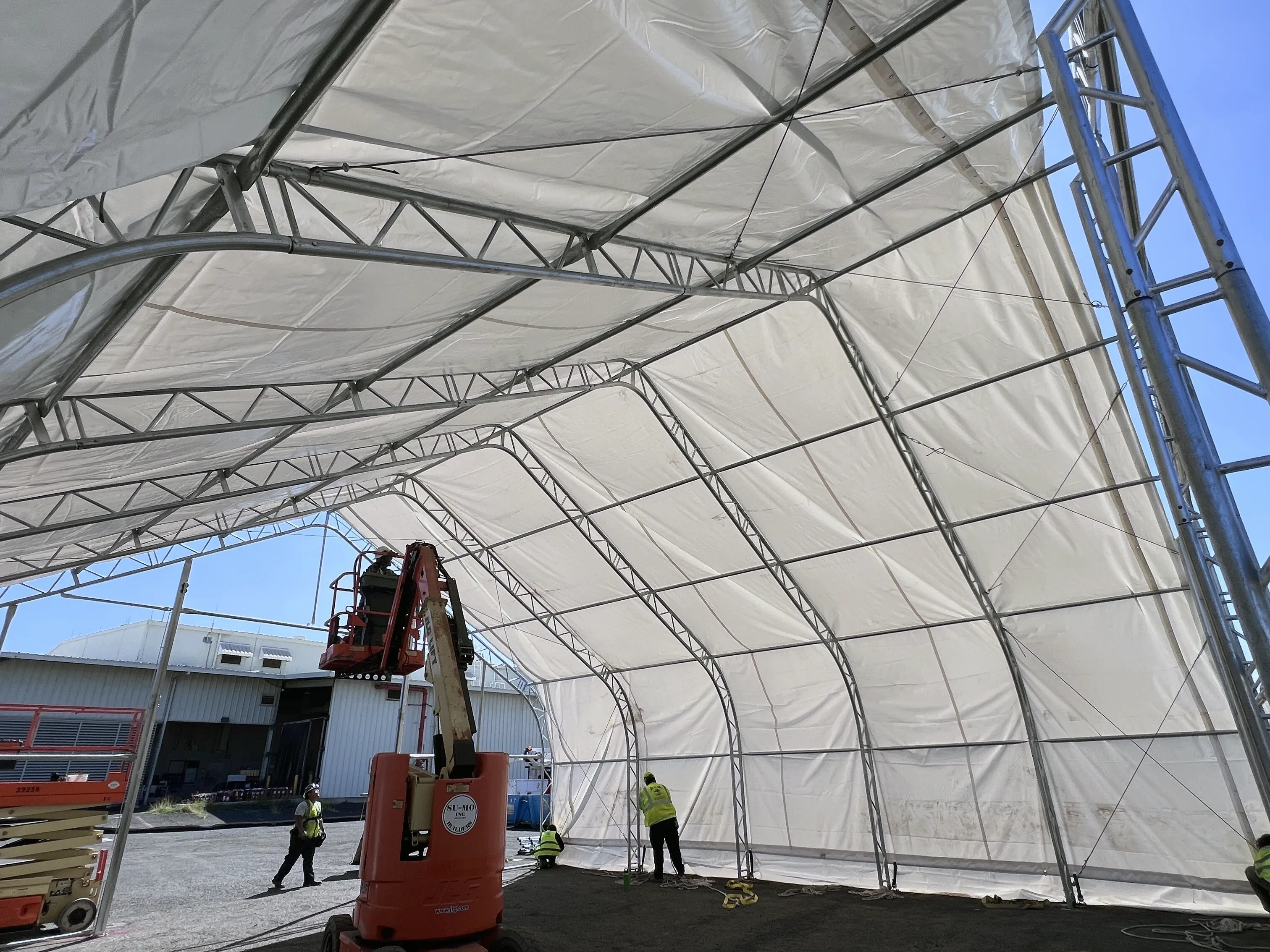 40'x40'x21'x Free Standing Tent For Sale In Hawaii