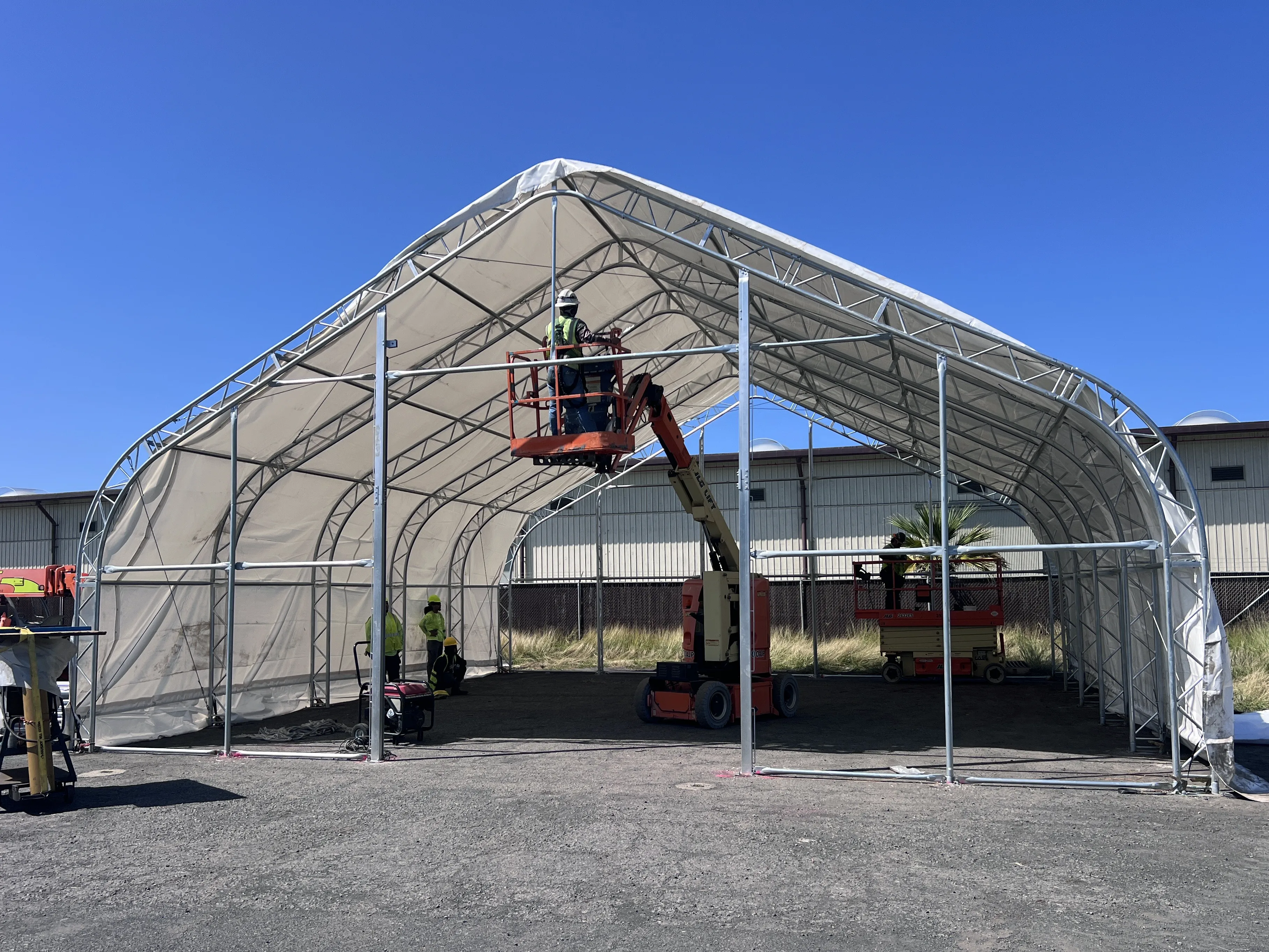 40'x40'x21'x Free Standing Tent For Sale In Hawaii