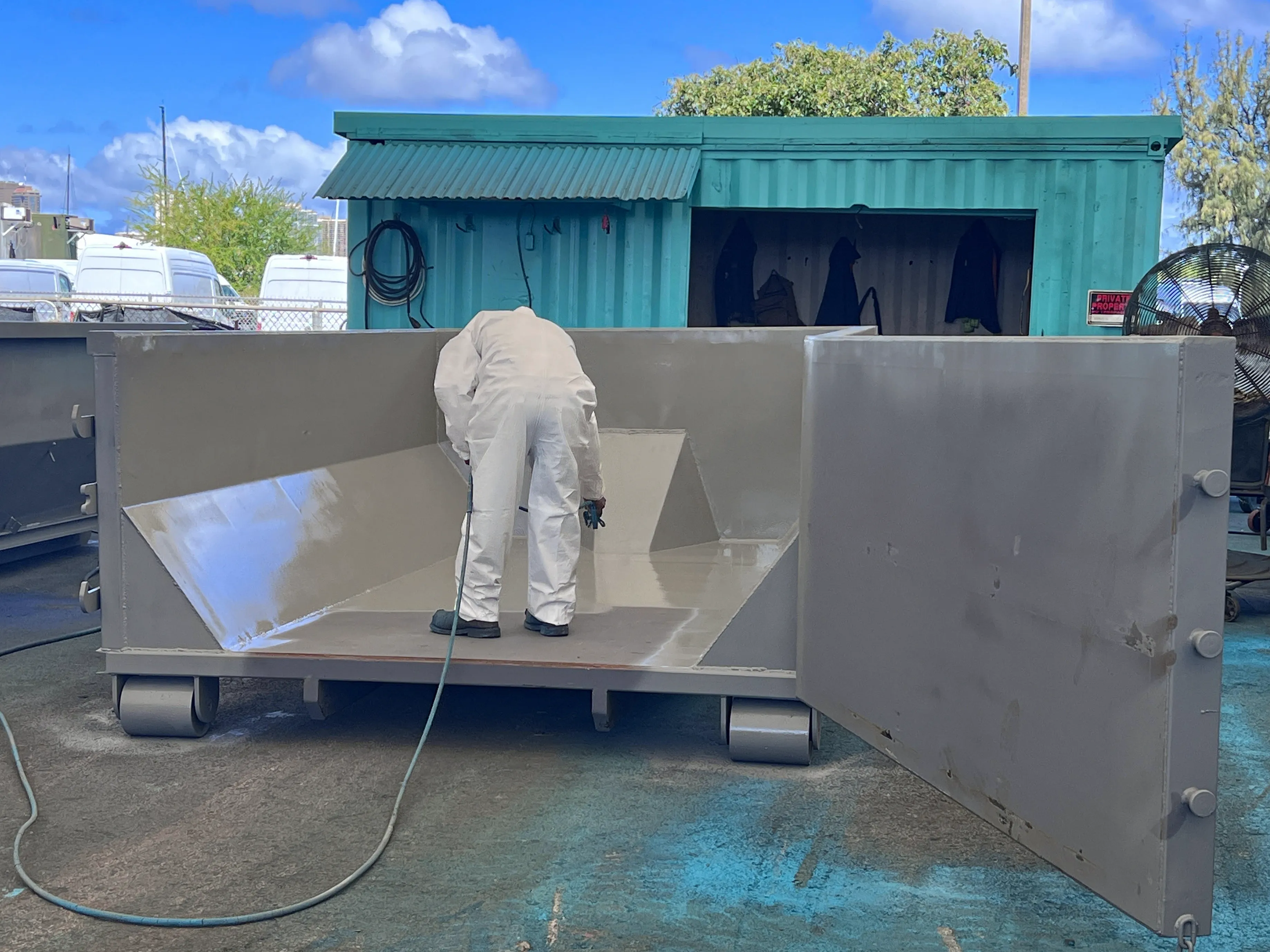 10 Yard Roll-Off / Hooklift Dumpster For Sale In Hawaii