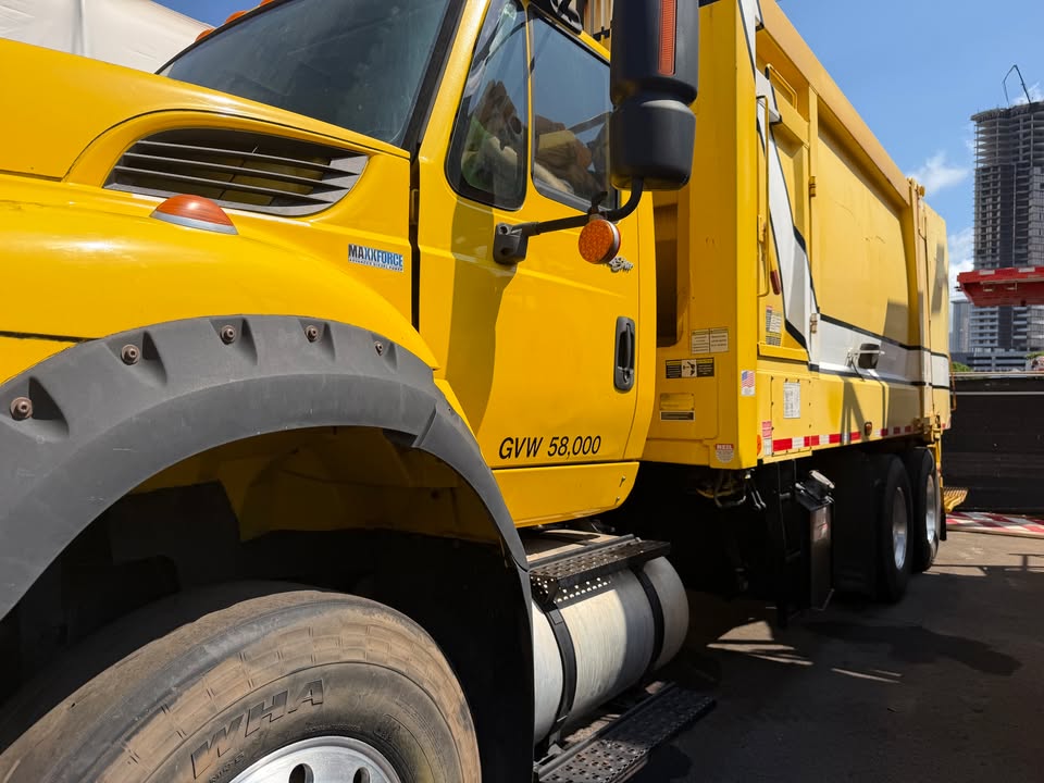 2011 International Rear Loader Truck