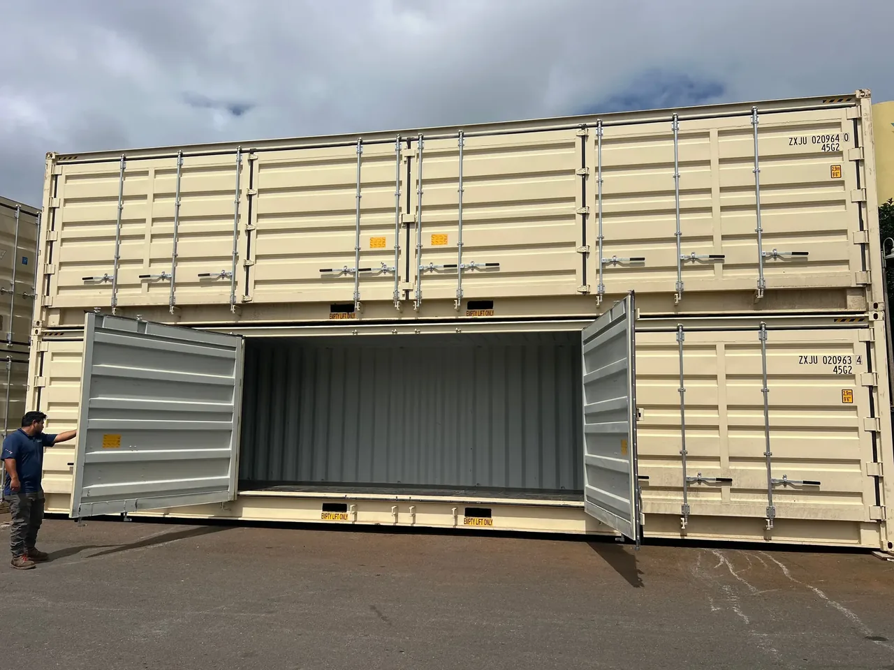 40'HC Container Full Side Opening For Sale In Hawaii