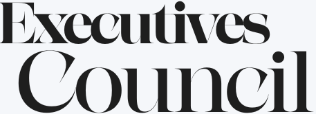 Text reading 'Executives Council' in large, bold serif font.