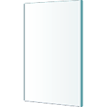 Closed book with a light blue gradient cover standing upright.