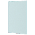Closed teal hardcover book standing upright at a slight angle against a white background.