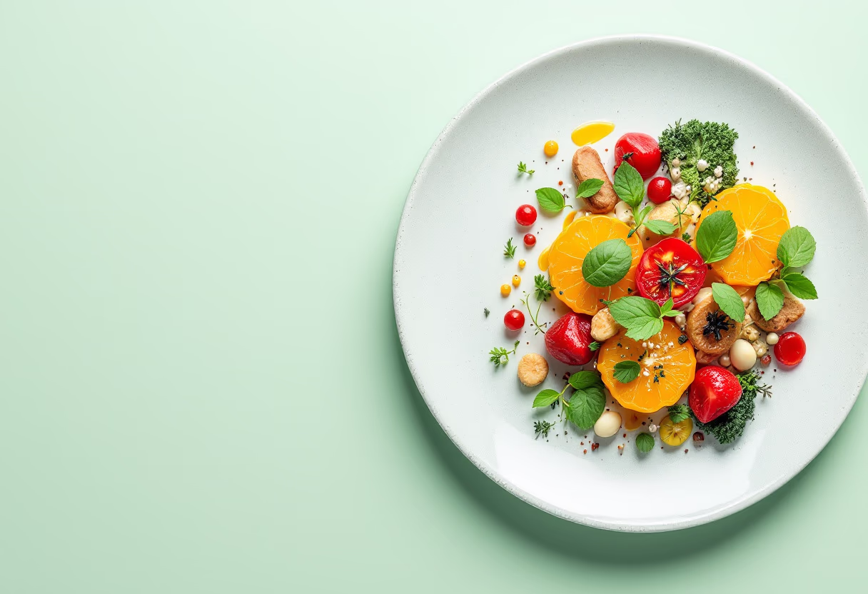 image of plated gourmet dish