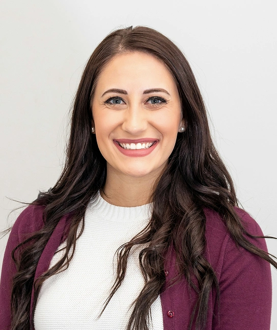 Woman with a long hair