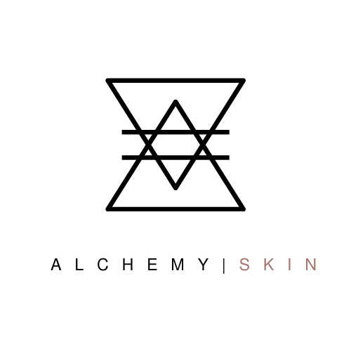 Black stylized letter A with word 'SKIN' in small, uppercase letters beneath the right side of the letter.